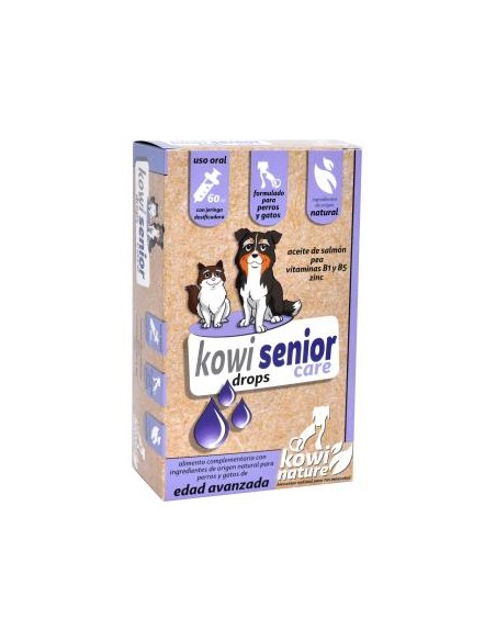 Kowi Senior Care Perros Y Gatos 60 Mililitros Kowi Nature Vet