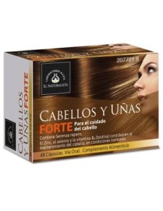 Cabellos Y Uñas Forte 48 Cápsulas  El Naturalista