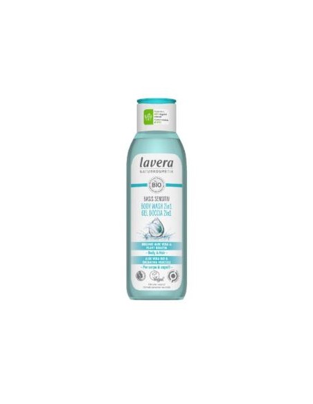 Basis Sensitiv Gel De Ducha-Champu 2 En 1 250 Mililitros Lavera