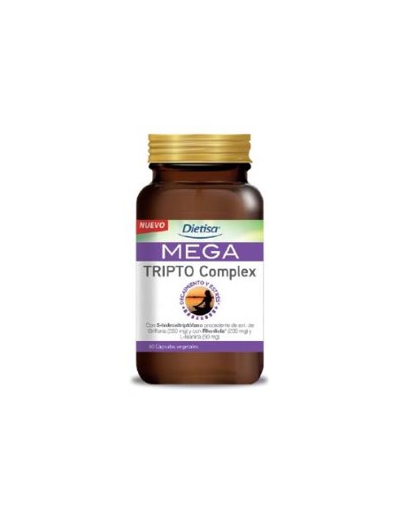 Mega Tripto Complex 60Cap. Dietisa  Bienestar y Energía Natural