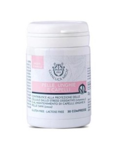 Gianluca Mech Suplemento Piel, Uñas y Cabello 30 Comprimidos