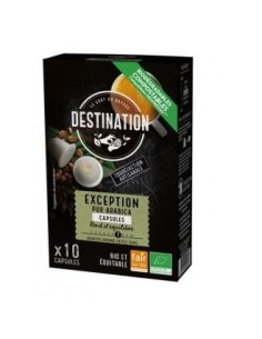 Cafe Pur Arabica Exception 10Capsulas Cafe Bio Destination