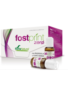 Pack 3x2  Fost Print Zero Con Rhodiola-Cafe Verde 15Viales. de Soria Natural