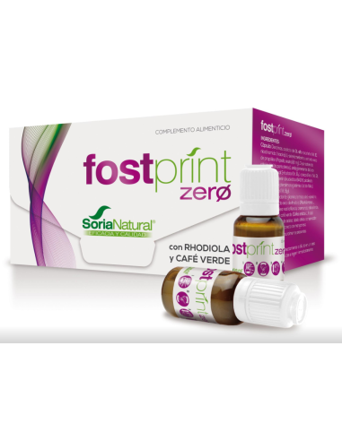 Fost Print Zero Con Rhodiola-Cafe Verde 15Viales. de Soria Natural