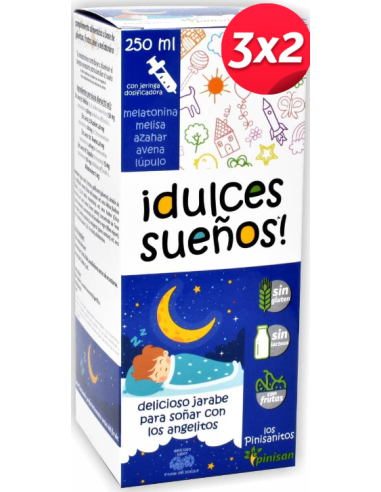 Pack 3x2 Dulces Sueños!, Pinisanitos, 250 Ml de Pinisan