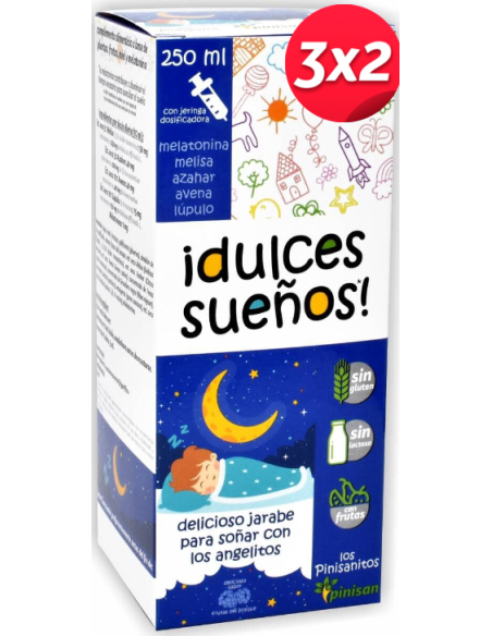 Pack 3x2 Dulces Sueños!, Pinisanitos, 250 Ml de Pinisan