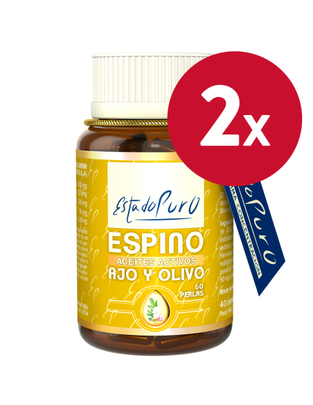 Espino, Ajo, Olivo Aceites Activos 60 Perlas de Tongil