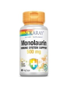 Monolaurin 500 Mg  60 Vegcaps Solaray