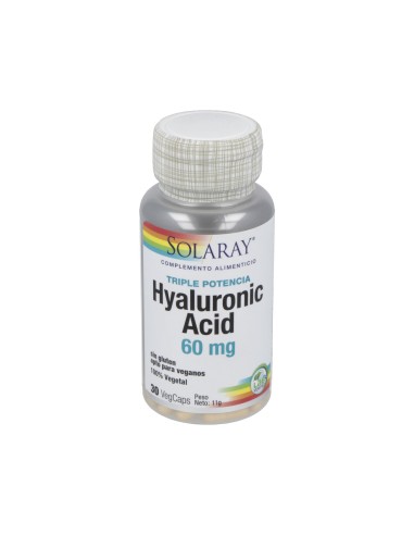 Hyaluronic Acid 60Mg. 30Cap.