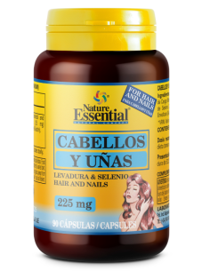 Cabellos y uñas 225 mg. 90 capsulas