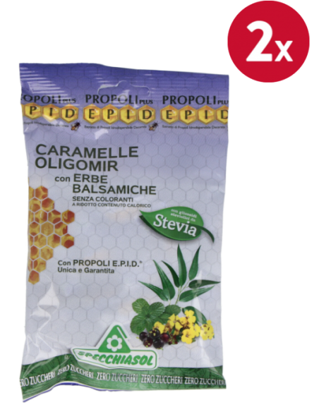 Pack 2 uds Caramelos Oligomir 24 Piezas Specchiasol