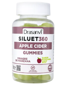 Vinagre De Manzana 40 Gominolas Siluet 360 Drasanvi