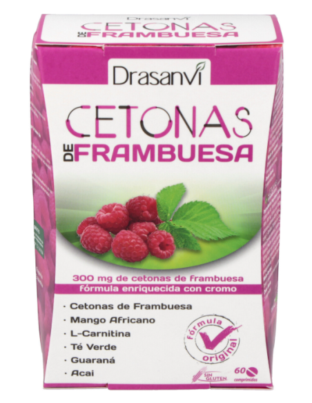 Cetonas De Frambuesa 60 Comprimidos de Drasanvi