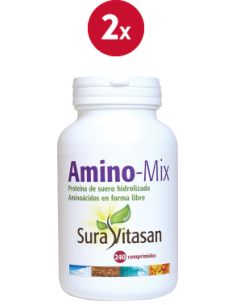 Pack de 2 ud de Amino-Mix 240 Comprimidos de Sura Vitasan.