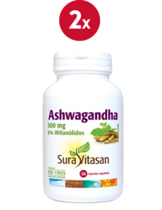Pack de 2 uds Ashwaganda 30Cap. de Sura Vitasan