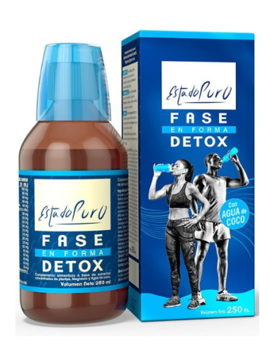 Pack 2 Unidades Fase Detox En Forma 250Ml. Estado Puro de Tongil.