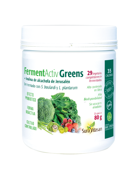 Pack de 2 uds Ferment Activ Greens 80Gr. de Sura Vitasan
