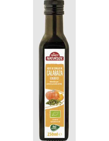 Aceite de semillas de Calabaza 250 ml Natursoy