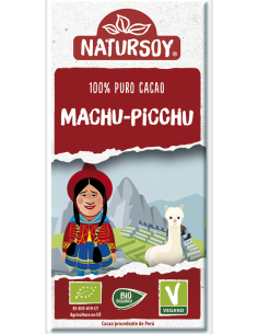 Super Chocolate Machu Pichu 100% Puro Cacao Bio de Natursoy
