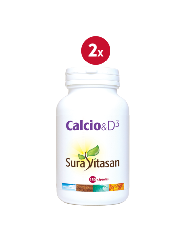 Calcio Vit.D3 150Cap. de Sura Vitasan