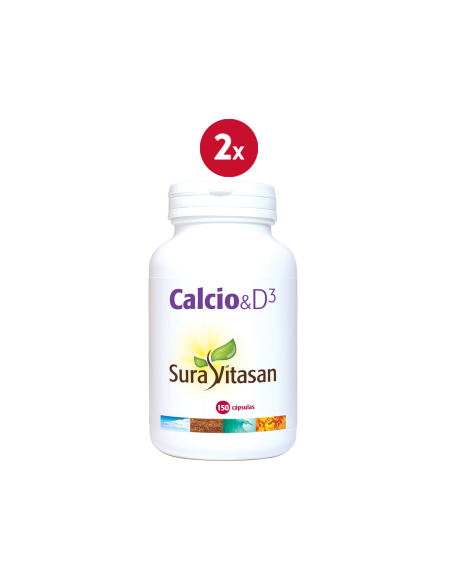 Calcio Vit.D3 150Cap. de Sura Vitasan