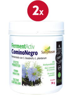 Pack de 2 uds Comino Negro Fermentado 36Gr. de Sura Vitasan