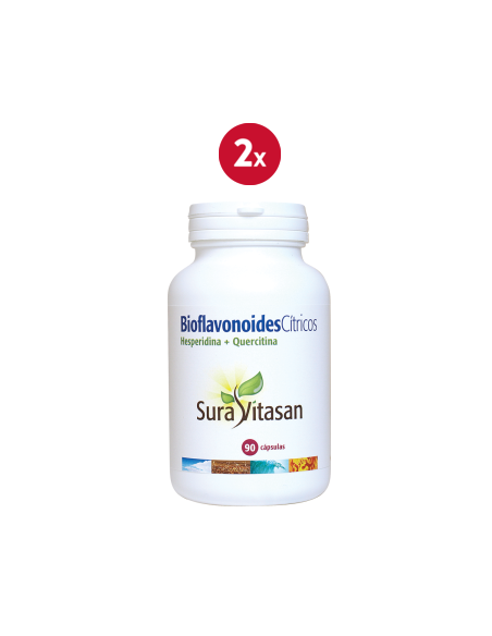 Pack de 2 uds Bioflavonoides Citricos 90Cap. de Sura Vitasan