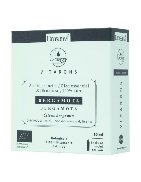 Aceite Esencial Bergamota Bio 10Ml Vitaroms Drasanvi