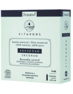 Aceite Esencial Incienso Ecocert Bio 5Ml Vitaroms Drasanvi