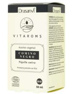 Av Comino Negro (Primera Presion Frio) 50Ml Cosm Org Vitaroms Drasanvi