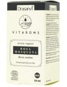 Aceite Vegetal Rosa Mosqueta (Primera Presion Frio) 50Ml Ecocert Vitaroms Drasanvi