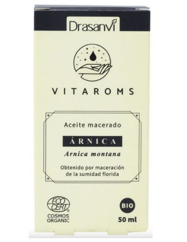 Av Macerado Árnica 50ml Cosm Org Vitaroms Drasanvi Natural