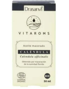 Aceite Vegetal Macerado Calendula Bio 50Ml Ecocert Vitaroms Drasanvi