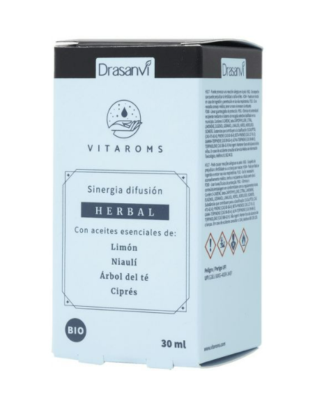 Sinergia Difusion Herbal Bio 30Ml Vitaroms Drasanvi
