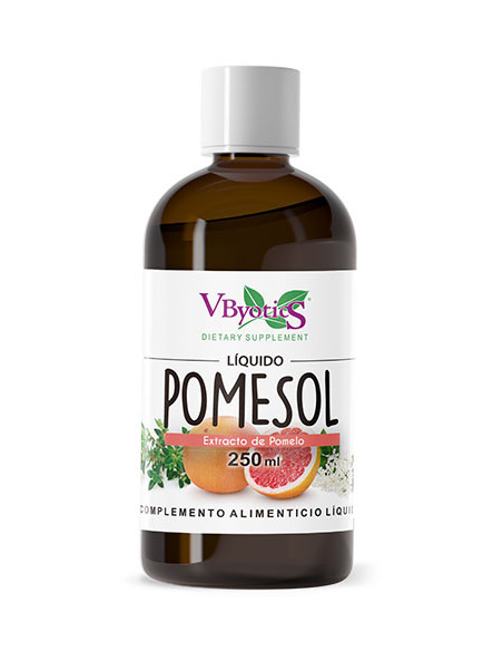 Pomesol - Extracto de Semilla de Pomelo Líquido 250 ml Líquido Vbyotics
