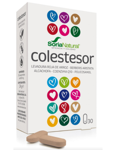 Colestesor 30 comprimidos de Soria Natural