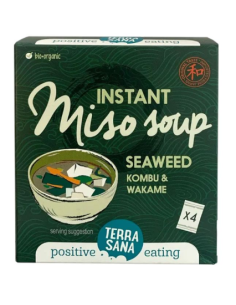 Sopa de Miso Instantánea 4X10 Sobres Terrasana 40 g