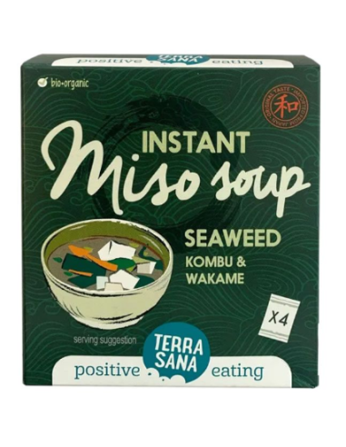 Sopa de Miso Instantánea 4X10 Sobres de Terrasana