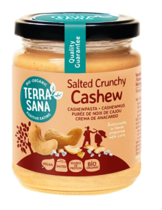 Crema Crunchy de Anacardos con Sal del Himalaya Terrasana 250 g