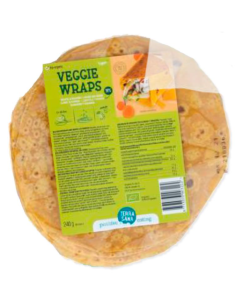 Wrap de Verduras con Zanahoria y Calabaza Terrasana 240 g