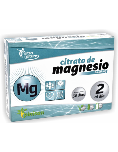 Citrato De Magnesio 60Comp. de Pinisan