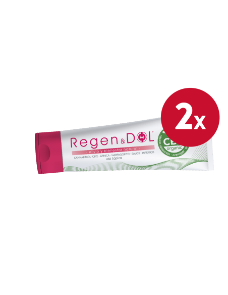 Pack de 2 uds Regen & Dol Crema Cbd 60Ml. de Eladiet