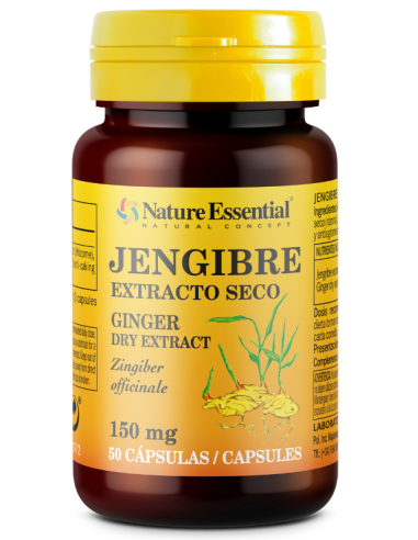 Jengibre 150Mg (Ext. Seco) 50Cap. de Nature Essential