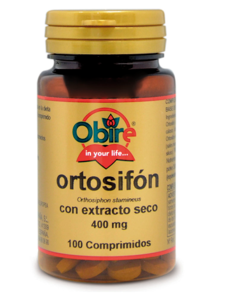 Ortosifon 400 mg. (ext. seco) 100 comprimidos de Obire