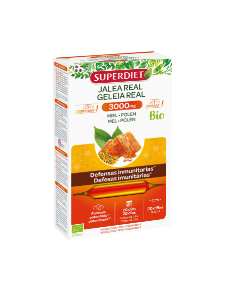 Jalea Real  3000Mg  20 Amp de Superdiet