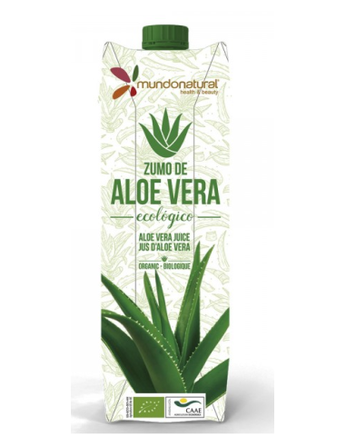 Zumo Aloe vera Ecológico 1 litro. Mundonatural