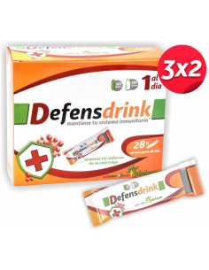 Pack 3x2 Defensdrink, Defensline, 28 Sticks de Pinisan