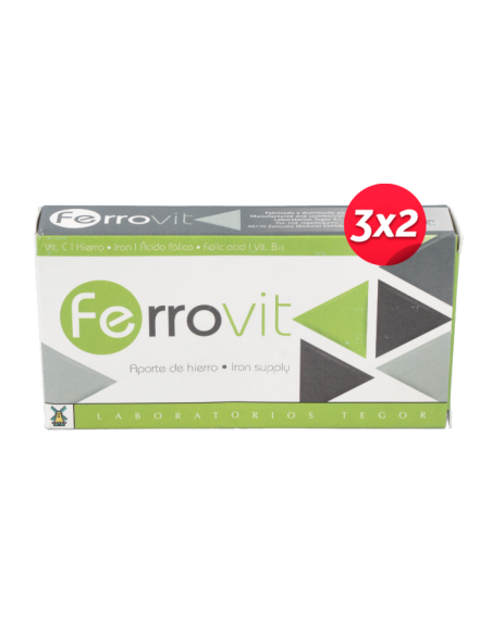 Ferrovit Vitablets 30 Comprimidos de Tegor