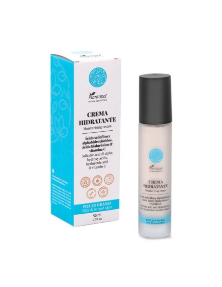 Crema Hidratante Pieles Grasas de Vegan Cosmetic