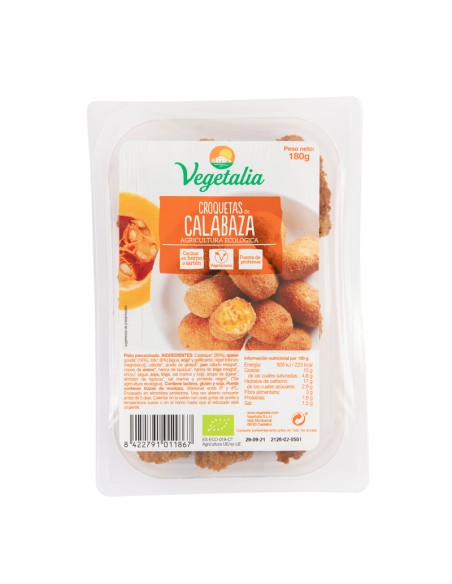 Croquetas de Calabaza 180g de Vegetalia